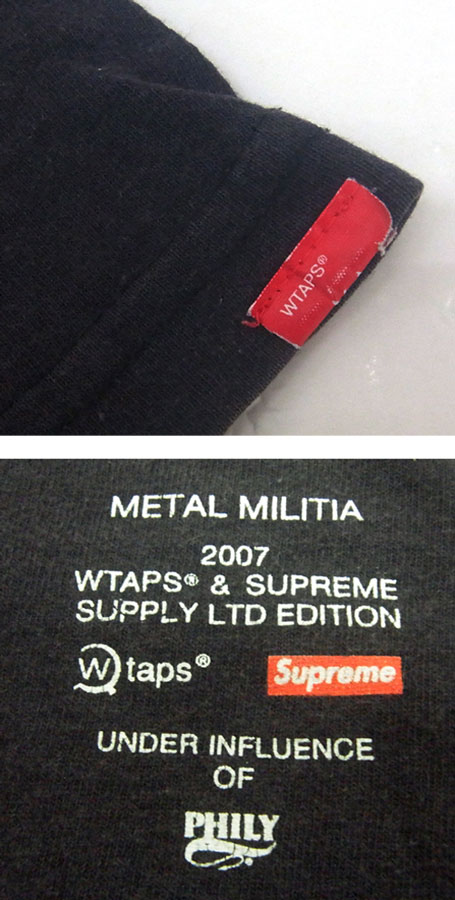 開放倉庫 | Supreme × WTAPS/シュプリーム×ダブルタップス/2007 METAL 