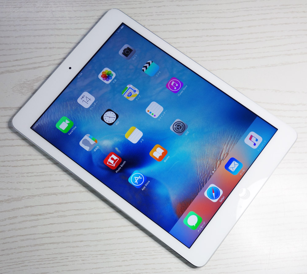 SoftBank Apple iPad Air Wi-Fi+Cellular 16GB MD794J/A Silver [164]【福山店】