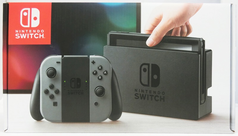Nintendo Switch/ニンテンドースイッチ Joy-Con (L) / (R) グレー　本体【出雲店】