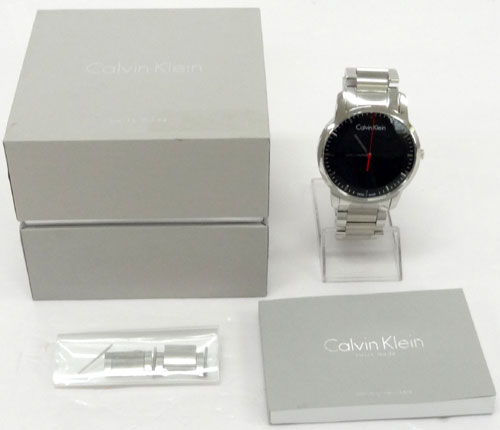 開放倉庫 | Calvin Klein (カルバン クライン) 時計/シルバー/K2G 2G1/クオーツ/メンズ/アナログ《腕時計/ウォッチ