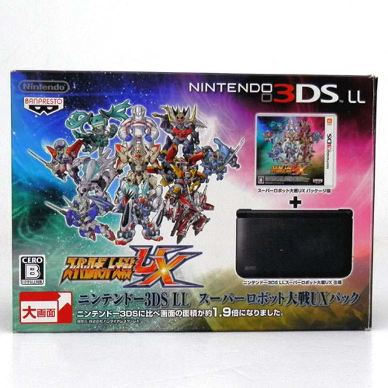 ニンテンドー3DS LL スーパーロボット大戦UX パック/3DS LL ソフト【山城店】