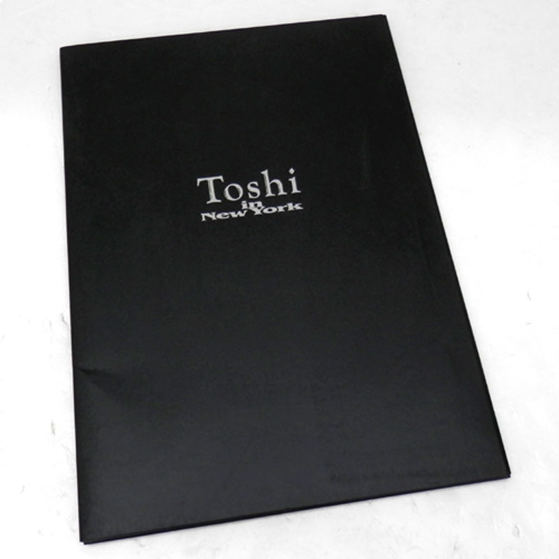 Toshi in New York 写真集 /アーティストグッズ【山城店】