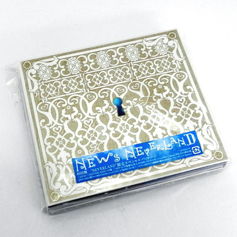《初回盤》NEWS NEVERLAND /男性アイドル CD+DVD【山城店】