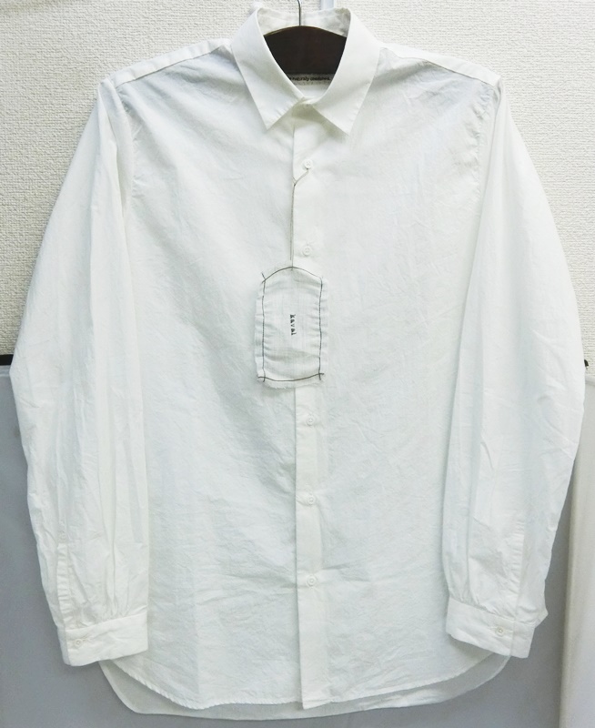 開放倉庫 | kaval/カヴァル Basic plain shirt/ベーシックプレーンシャツ コットンタイプライター生地 オフホワイト