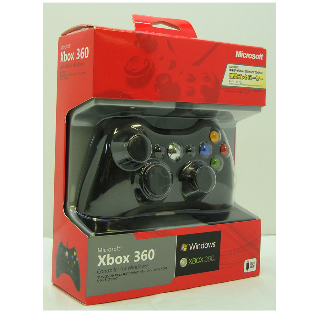 開放倉庫 マイクロソフト有線 ゲーム コントローラー Xbox 360 Controller For Windows ゲーム 周辺機器