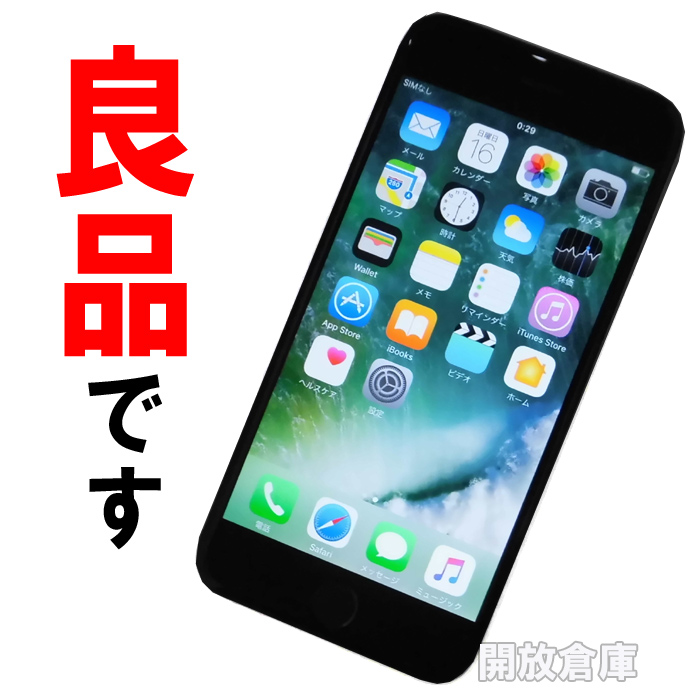 ★判定○！良品！Softbank Apple iPhone6 16GB MG472J/A スペースグレイ【山城店】