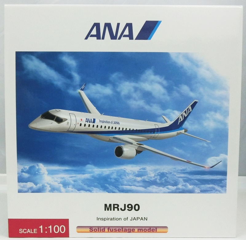 ANA　1/100　MRJ90　Inspiretion of JAPAN NH11001　旅客機/模型　全日空商事/三菱航空機株式会社