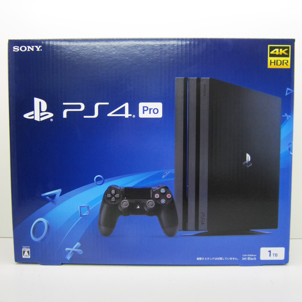 開放倉庫 | SONY PlayStation 4 Pro ジェット・ブラック 1TB CUH-7000BB01 | ゲーム | ニューゲーム