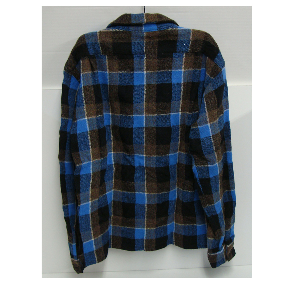 開放倉庫 | TENDERLOIN (テンダーロイン) ウールチェックボタンシャツ 長袖シャツ Sサイズ | 古着 | メンズ | シャツ