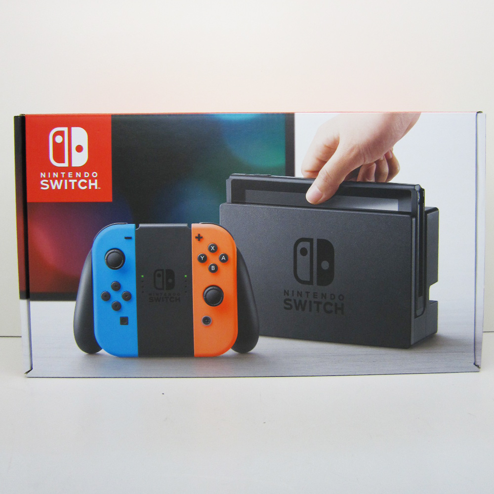 Nintendo Switch Joy-Con (L) ネオンブルー/ (R) ネオンレッド【橿原店】
