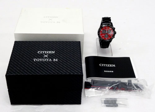 開放倉庫 | CITIZEN × TOYOTA86 (シチズン×トヨタ86) 時計