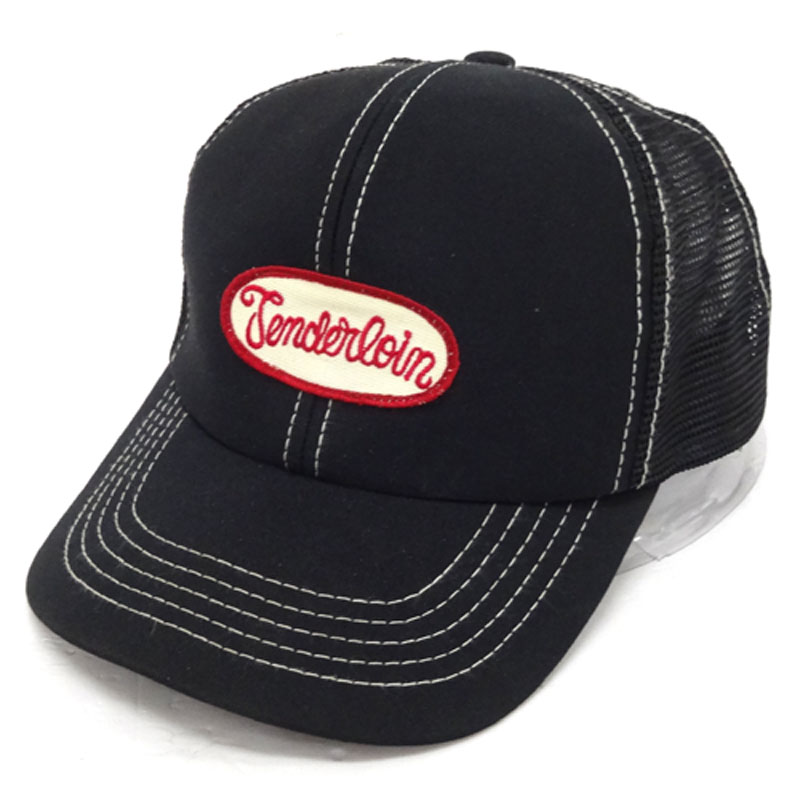 TENDERLOIN テンダーロイン ロゴワッペン トラッカー キャップ カラー：ブラック/Cap/帽子【山城店】