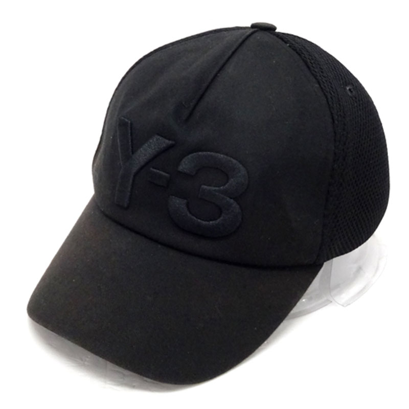 Y-3 ワイスリー TRUCK ベースボール キャップ サイズ：Snap Back/カラー：ブラック/YOHJI YAMAMOTO/帽子【山城店】