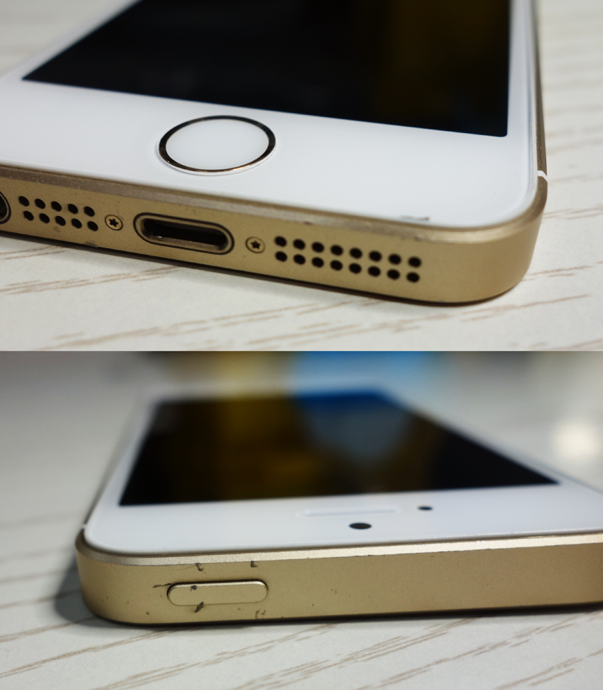 開放倉庫 | docomo Apple iPhoneSE 16GB MLXM2J/A Gold [163]【福山店