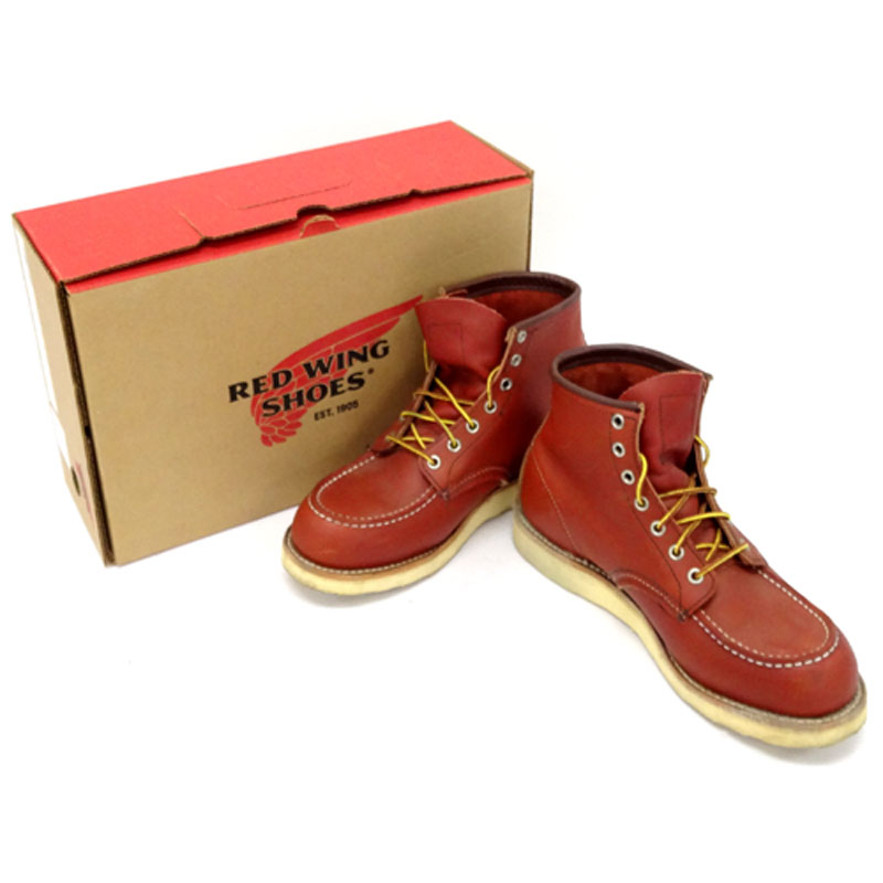 REDWING レッドウィング 8131 モック トゥ ブーツ サイズ：USA8/カラー：ブラウン 系/ワークブーツ/他靴/靴 シューズ【山城店】
