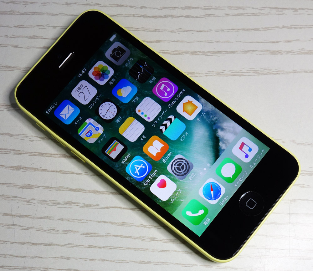docomo Apple iPhone5C 32GB MF150J/A Yellow/イエロー  [163]【福山店】