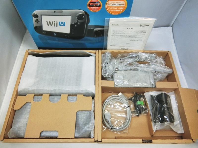 開放倉庫 | WiiU プレミアムセット Kuro/クロ WUP-101 32GB 付属品完品