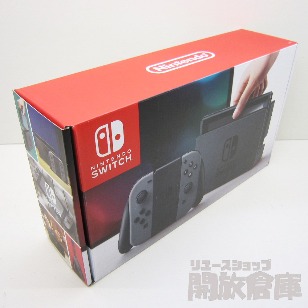 Nintendo Switch Joy-Con (L) / (R) グレー 購入印有20171224【橿原店】
