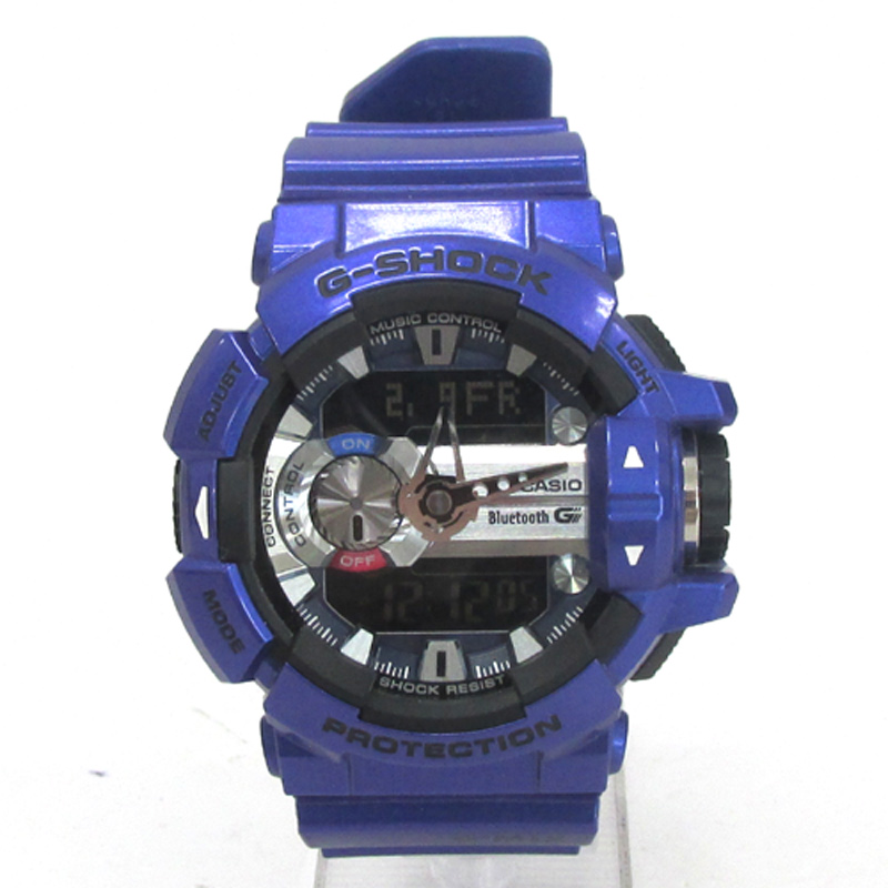 G-SHOCK ジーショック 時計/品番：GBA-400/カラー：パープル/多機能/クオーツ/海外モデル《腕時計/ウォッチ》【山城店】