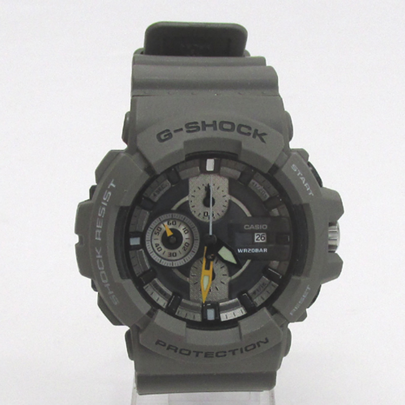 CASIO カシオ G-SHOCK ジーショック 腕時計/品番：GAC-100/カラー：グレー系/20気圧防水/クオーツ《腕時計/ウォッチ》【山城店】