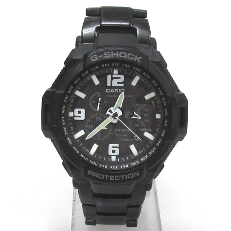CASIO カシオ G-SHOCK ジーショック 腕時計/品番：G-1400D/カラー：ブラック/ソーラー/アナログ《腕時計/ウォッチ》【山城店】