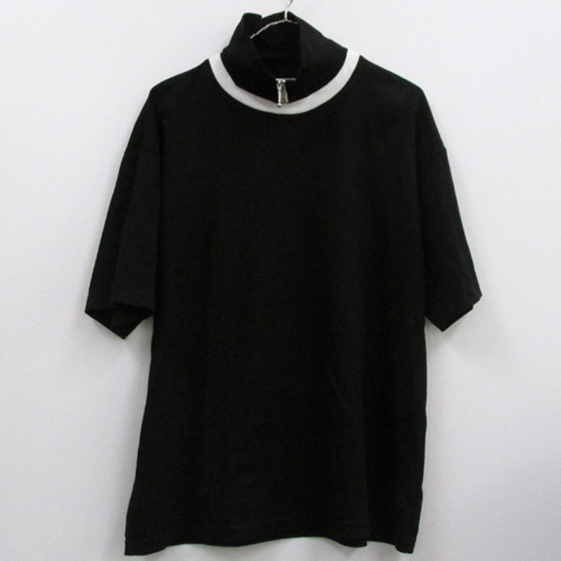 LITTLE BIG HI-NECK T リトルビッグ サイズ：2/カラー：黒/Tシャツ/ドメス【山城店】