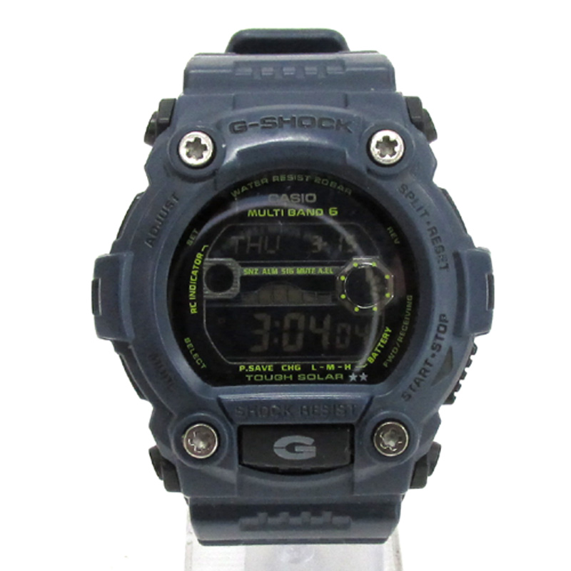 CASIO カシオ G-SHOCK ジーショック 腕時計/GW-7900NV/ネイビーブルー/電波ソーラー/タフソーラー/20気圧《腕時計/ウォッチ》【山城店】