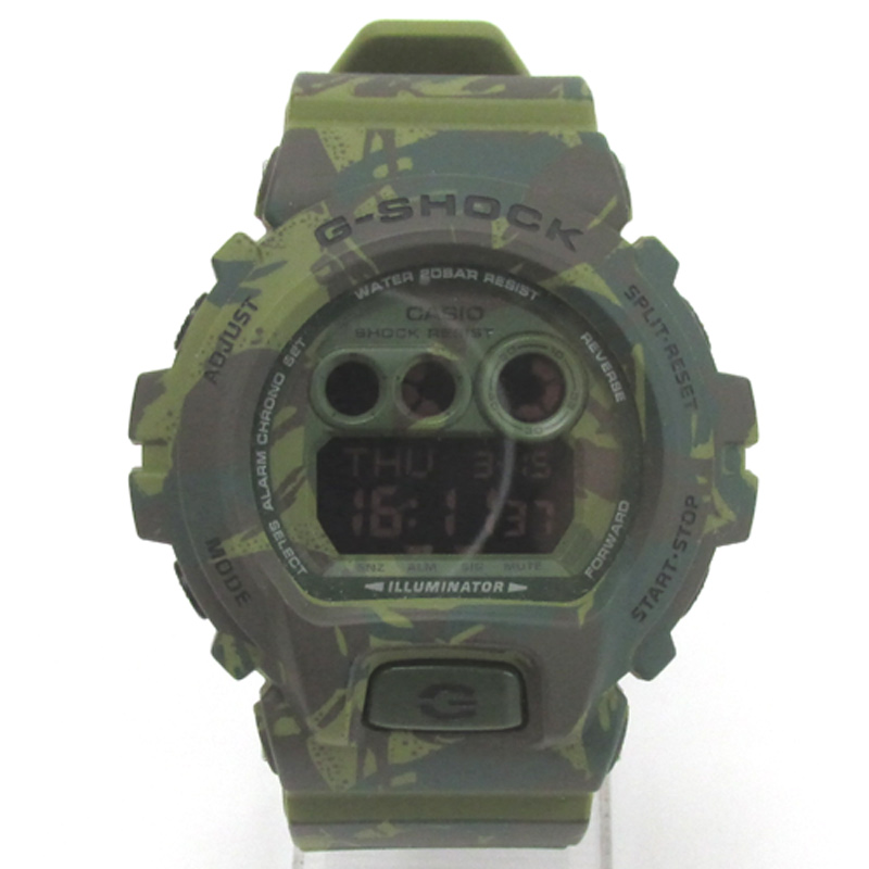 CASIO カシオ G-SHOCK ジーショック 腕時計/品番：GD-X6900HC/カラー：グリーン×迷彩/クオーツ《腕時計/ウォッチ》【山城店】