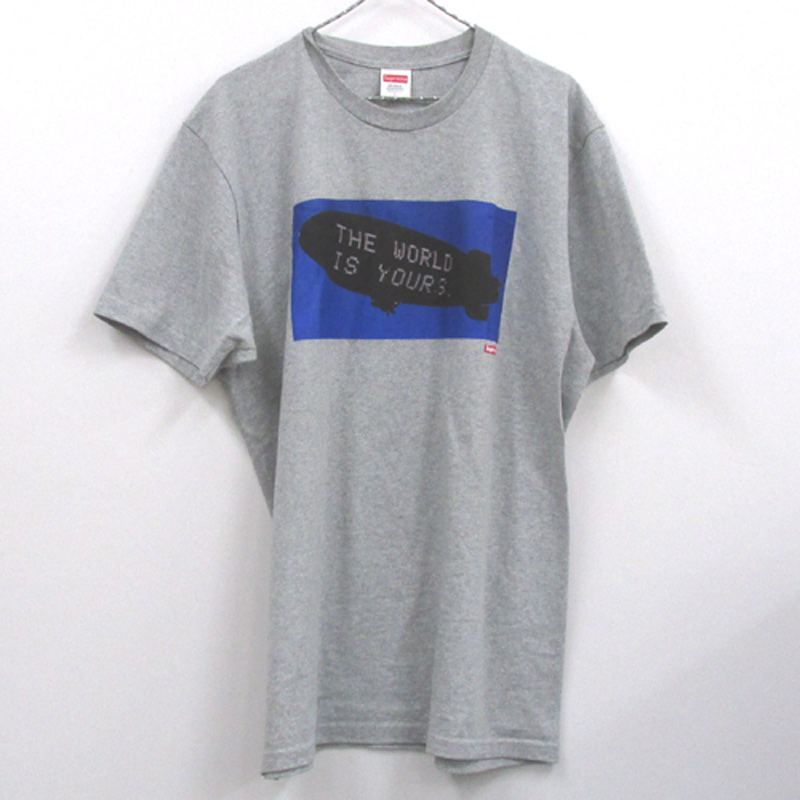 Supreme × Scarface Blimp Tee スカーフェイス/サイズ：L/カラー：グレー/17AW/ストリート【山城店】