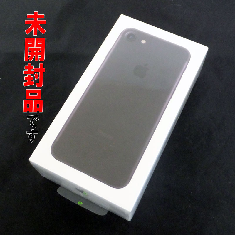 ★未開封品です！SoftBank Apple iPhone7 32GB MNCＥ2J/A ブラック【山城店】