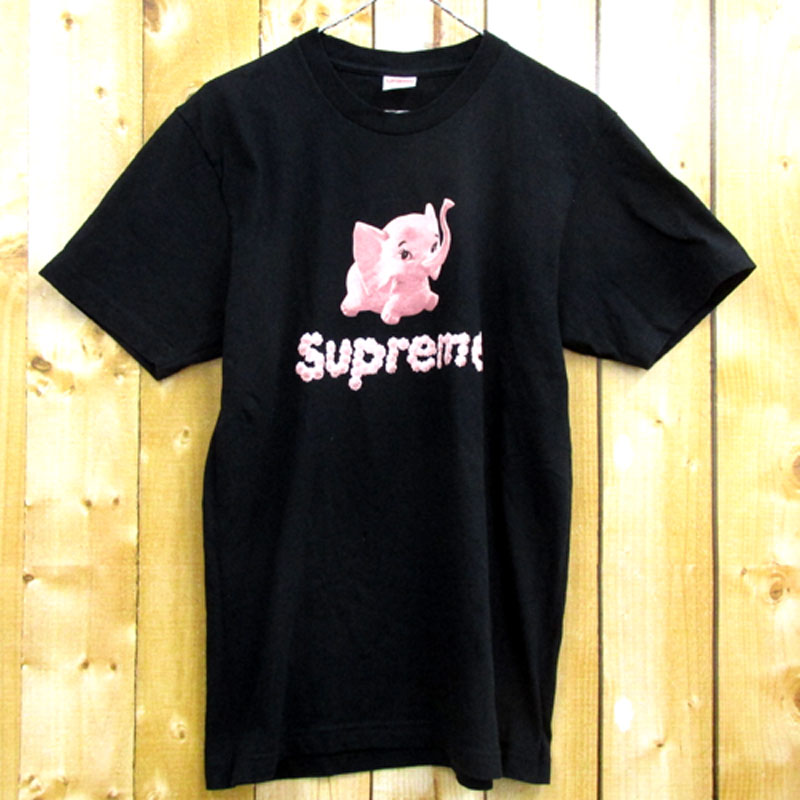 Supreme シュプリーム 17SS Elephant Tee エレファント Tシャツ サイズ：M/カラー：BLACK/ストリート【山城店】