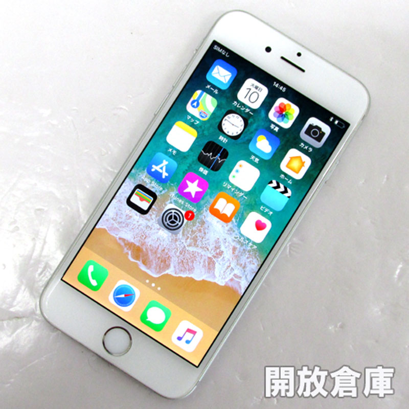 au Apple iPhone6 16GB MG482J/A シルバー【山城店】