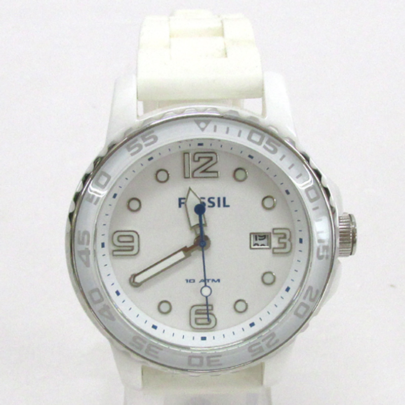 FOSSIL フォッシル 腕時計/品番：CE-5002/カラー：ホワイト/セラミックウォッチ/クォーツ《腕時計/ウォッチ》【山城店】