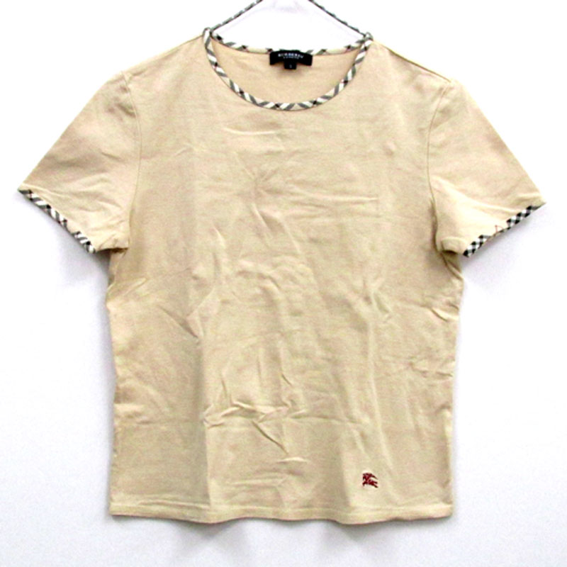 BURBERRY バーバリー 半袖 Tシャツ サイズ：2/カラー：BEIGE 系/ S/S【山城店】