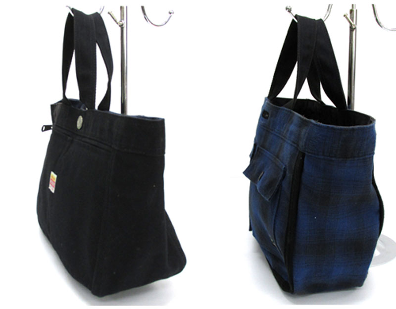 開放倉庫 | PORTER(ポーター) リバーシブル トートバッグ /カラー：ブラック×ブルー《バッグ/かばん/鞄》【山城店】 | アクセサリー |  バッグ | メンズバッグ | トートバッグ