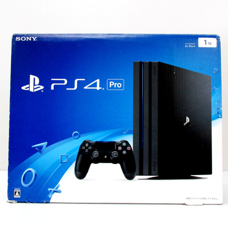 SONY  PlayStation4/PS4 Pro ジェット・ブラック 1TB CUH-7000B【山城店】