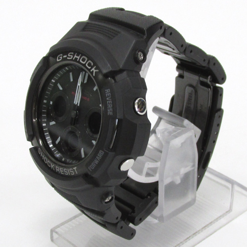 CASIO カシオ G-SHOCK ジーショック 腕時計/品番：AWG-M100SBC/ブラック/電波ソーラー/タフソーラー《腕時計/ウォッチ》【山城店】