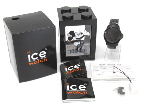 ICE WATCH アイスウォッチ DISNEY ディズニー 腕時計/カラー：ブラック/コラボ/ミッキーマウス 《腕時計/ウォッチ》【山城店】