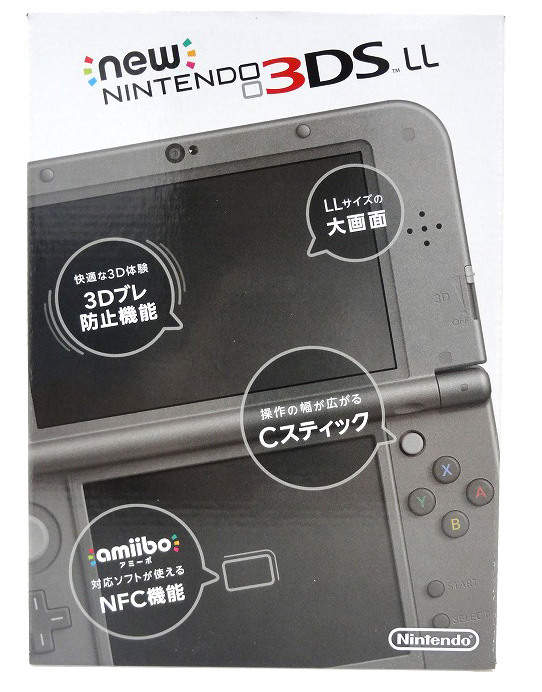 開放倉庫 | 【中古】New ニンテンドー3DS LL メタリックブラック New3DSLL 任天堂 Nintendo 3DS 黒 ブラック
