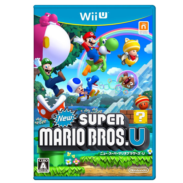 【中古】New スーパーマリオブラザーズ U  Nintendo Wii U /アドベンチャー /マリオ/任天堂/全年齢対象【桜井店】