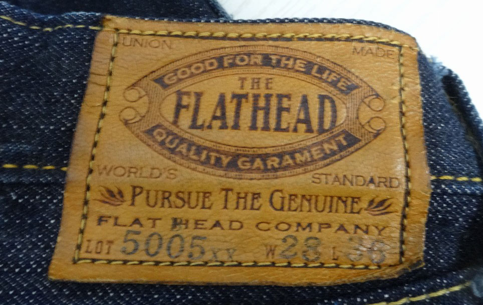 最も優遇の FLAT HEAD フラットヘッド 5005XX 旧モデル デニム/ジーンズ