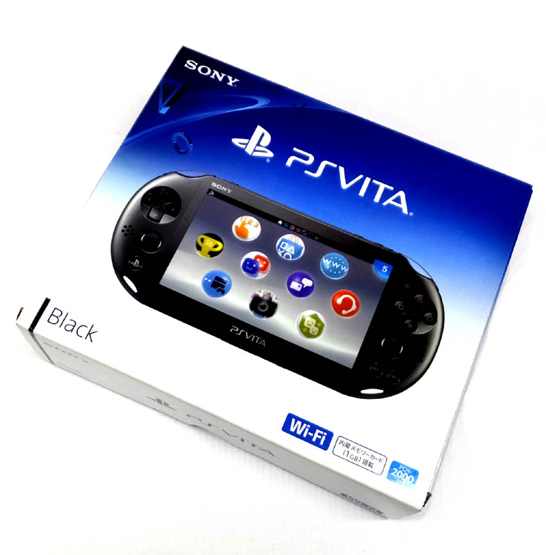 【中古】 ソニー PlayStation Vita Wi-Fiモデル ブラック (PCH-2000ZA11) 【山城店】