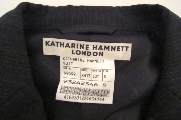 開放倉庫 | 【中古】KATHARINE HAMNETT LONDON/キャサリン ハムネット 