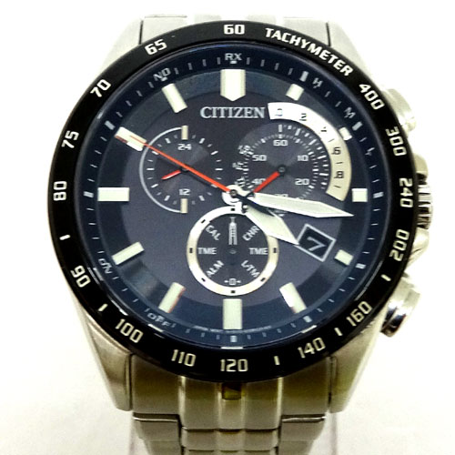 開放倉庫 | CITIZEN シチズン E610-S074339 腕時計/エコドライヴ/電波時計/メンズ/GN-4WS-12G/アテッサ