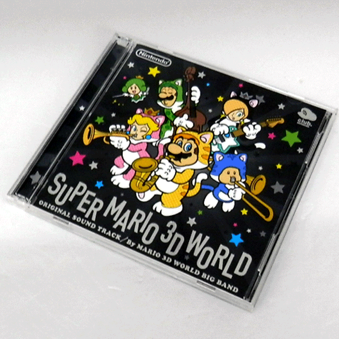 【中古】《帯付》《レア》スーパーマリオ3Dワールド オリジナルサウンドトラック / ゲームCD【山城店】