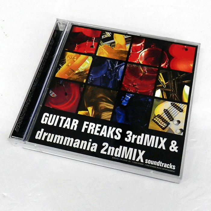 【中古】ギターフリークス 3rd MIX＆ドラムマニア2nd MIX サウンドトラックス /ゲームCD【山城店】