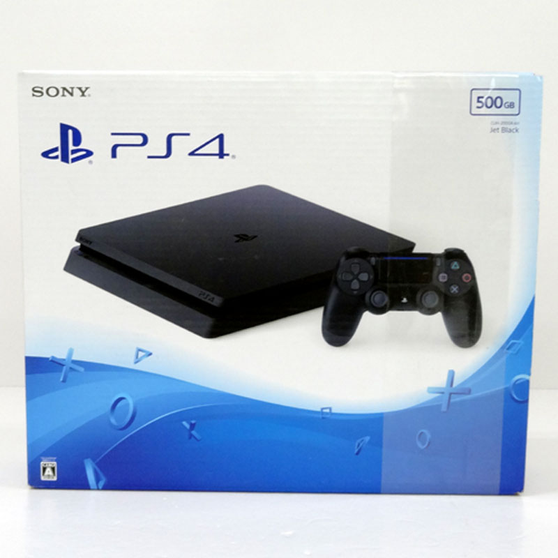 開放倉庫 | 【中古】《未使用品》SONY ソニー PlayStation 4 ジェット・ブラック 500GB CUH-2000A B01