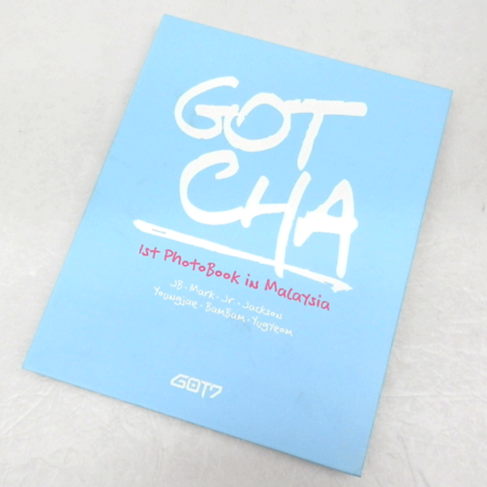 【中古】GOT7 GOTCHA 1st Photobook in Malaysia / 洋楽 K-POP DVD BOX【山城店】
