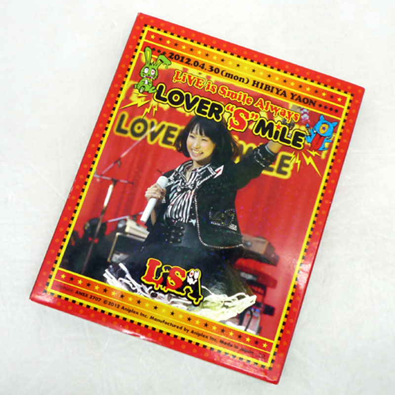 【中古】LiSA LiVE is Smile Always ～LOVER“S"MiLE～in日比谷野外大音楽堂 / Blu-ray  【山城店】