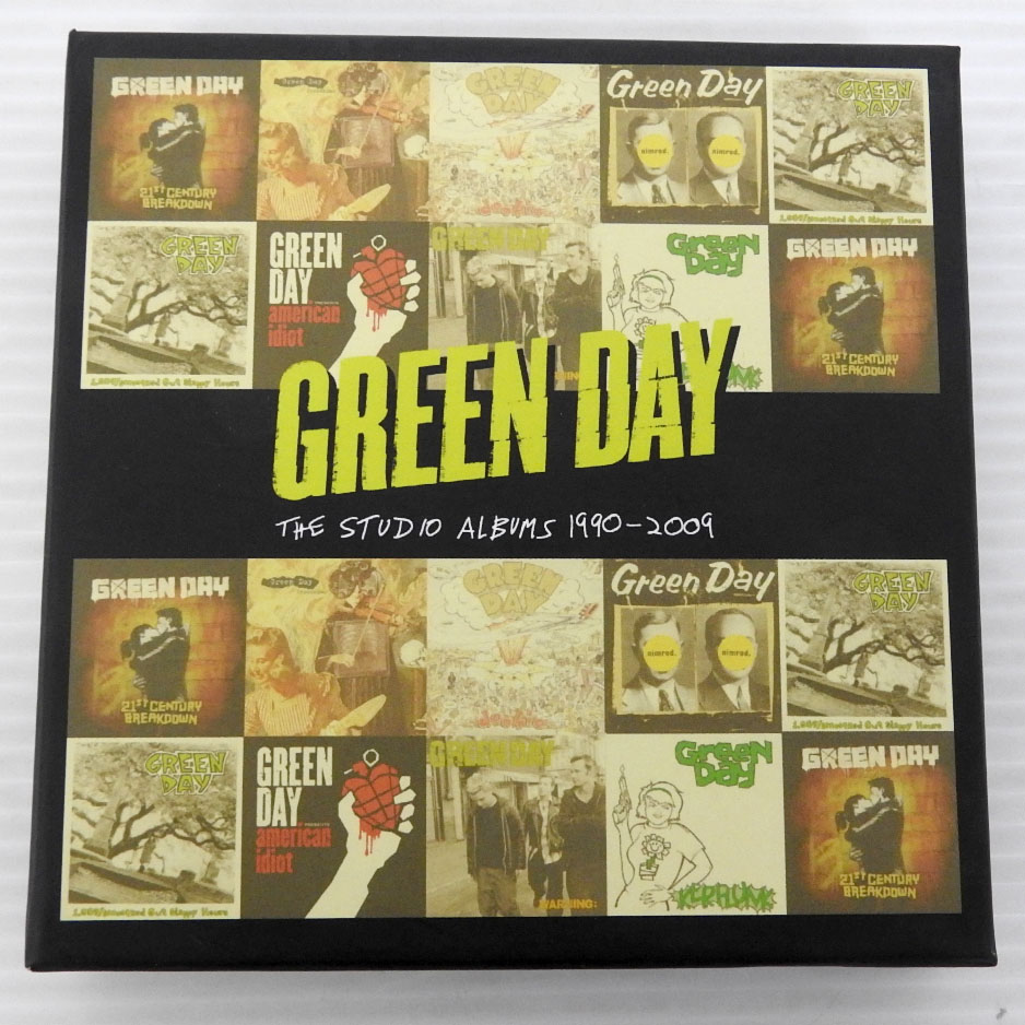 【中古】GREEN DAY：THE STUDIO ALBUMS 1990-2009 (輸入盤) グリーンデイ 【米子店】